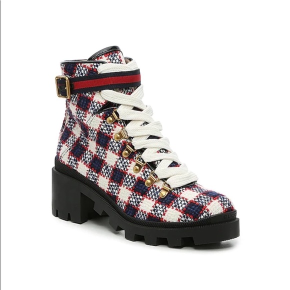 GUCCI TRIP ANKLE BOOTS - Picture 12 of 15